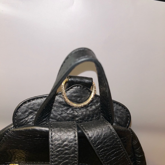 NWOT Leather Rebecca Minkoff backpack - Picture 7 of 16